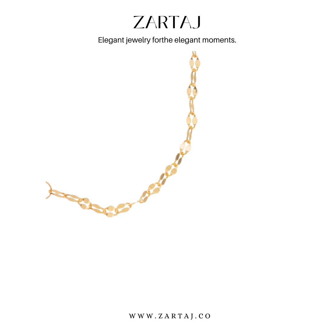 دستبند طلا ظریف کد 02